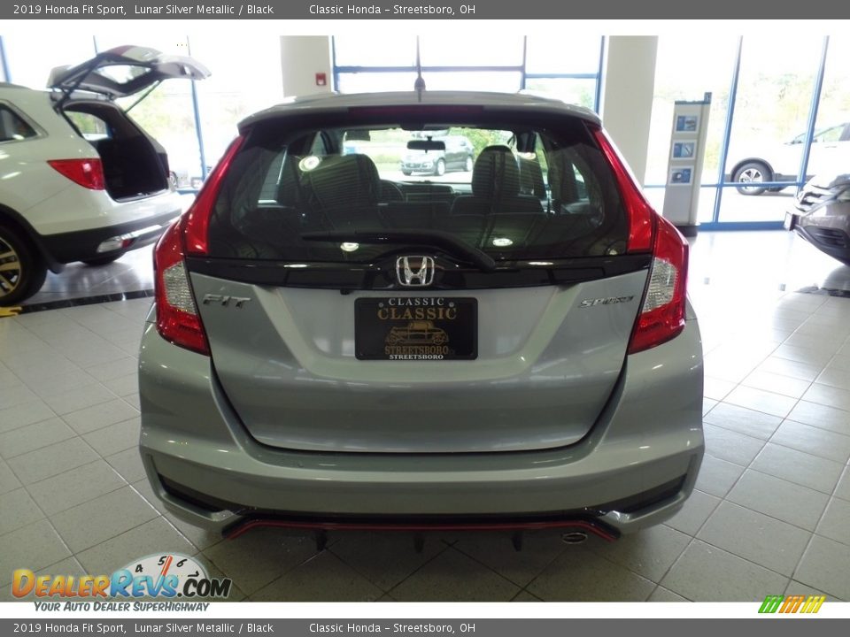 2019 Honda Fit Sport Lunar Silver Metallic / Black Photo #5