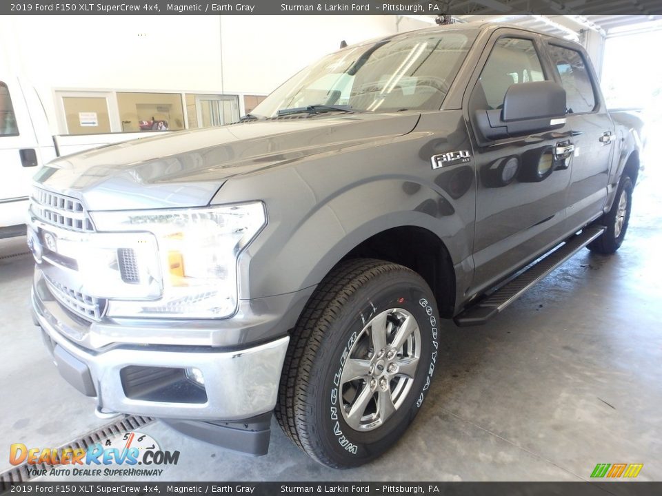2019 Ford F150 XLT SuperCrew 4x4 Magnetic / Earth Gray Photo #4
