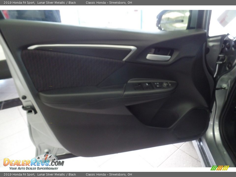 2019 Honda Fit Sport Lunar Silver Metallic / Black Photo #6