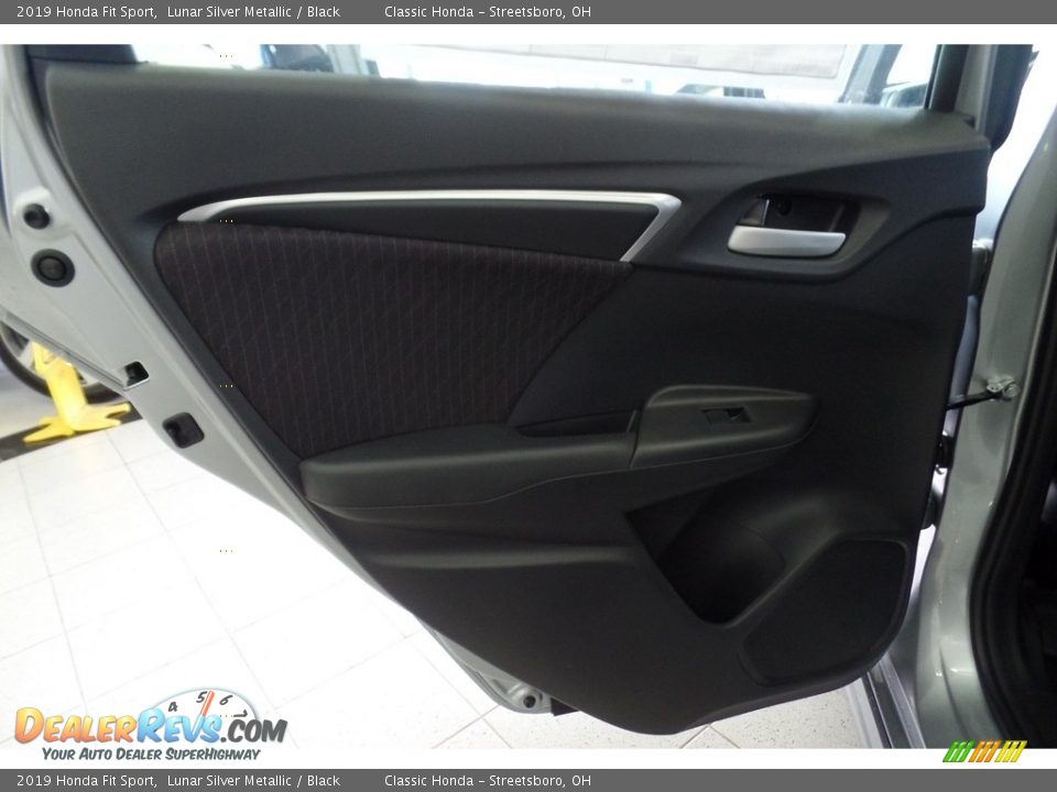 2019 Honda Fit Sport Lunar Silver Metallic / Black Photo #7