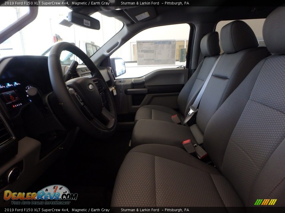 2019 Ford F150 XLT SuperCrew 4x4 Magnetic / Earth Gray Photo #6