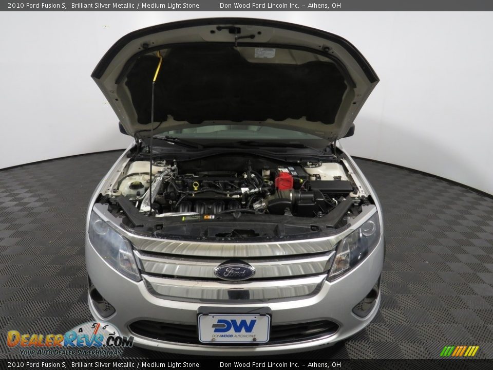 2010 Ford Fusion S Brilliant Silver Metallic / Medium Light Stone Photo #5