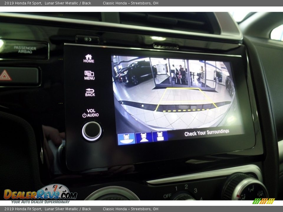 2019 Honda Fit Sport Lunar Silver Metallic / Black Photo #9