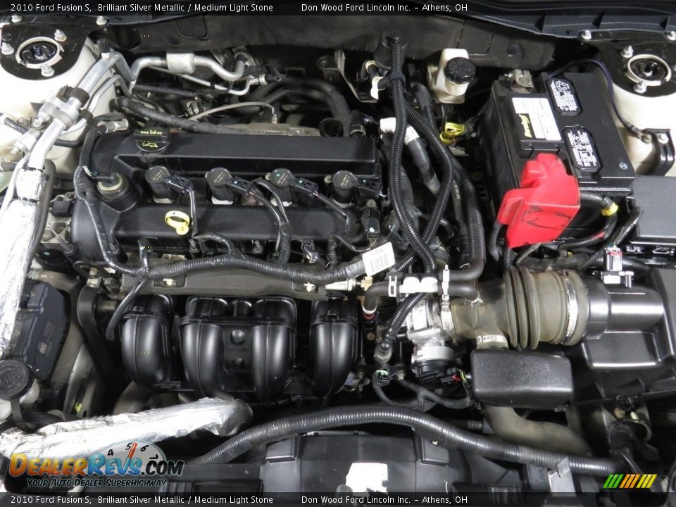 2010 Ford Fusion S Brilliant Silver Metallic / Medium Light Stone Photo #6