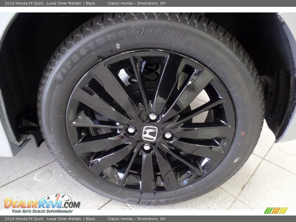 2019 Honda Fit Sport Lunar Silver Metallic / Black Photo #12