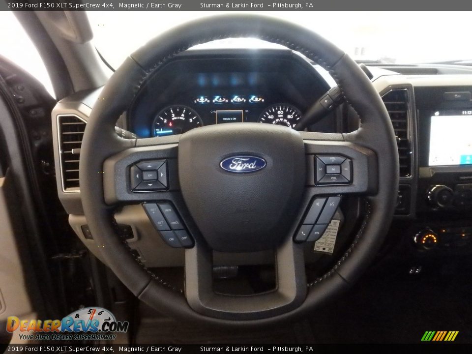 2019 Ford F150 XLT SuperCrew 4x4 Magnetic / Earth Gray Photo #14