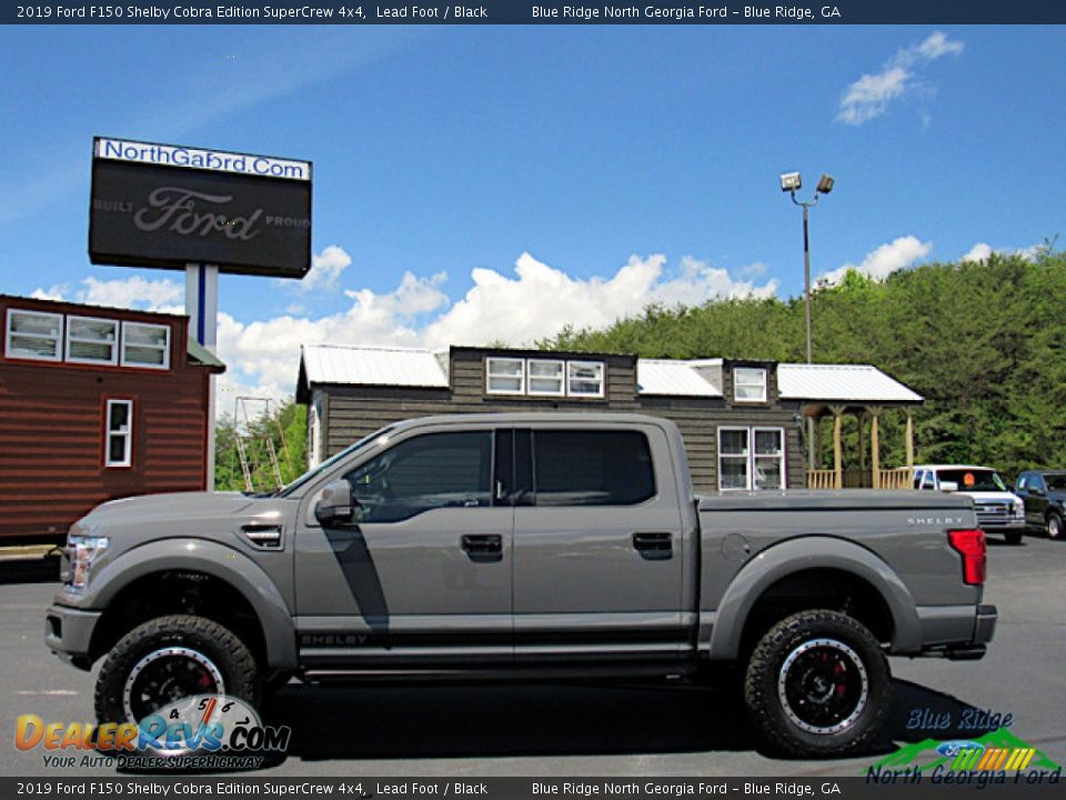 2019 Ford F150 Shelby Cobra Edition SuperCrew 4x4 Lead Foot / Black Photo #2