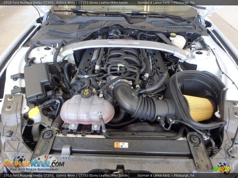 2019 Ford Mustang Shelby GT350 5.2 Liter DOHC 32-Valve Ti-VCT Flat Plane Crank V8 Engine Photo #6