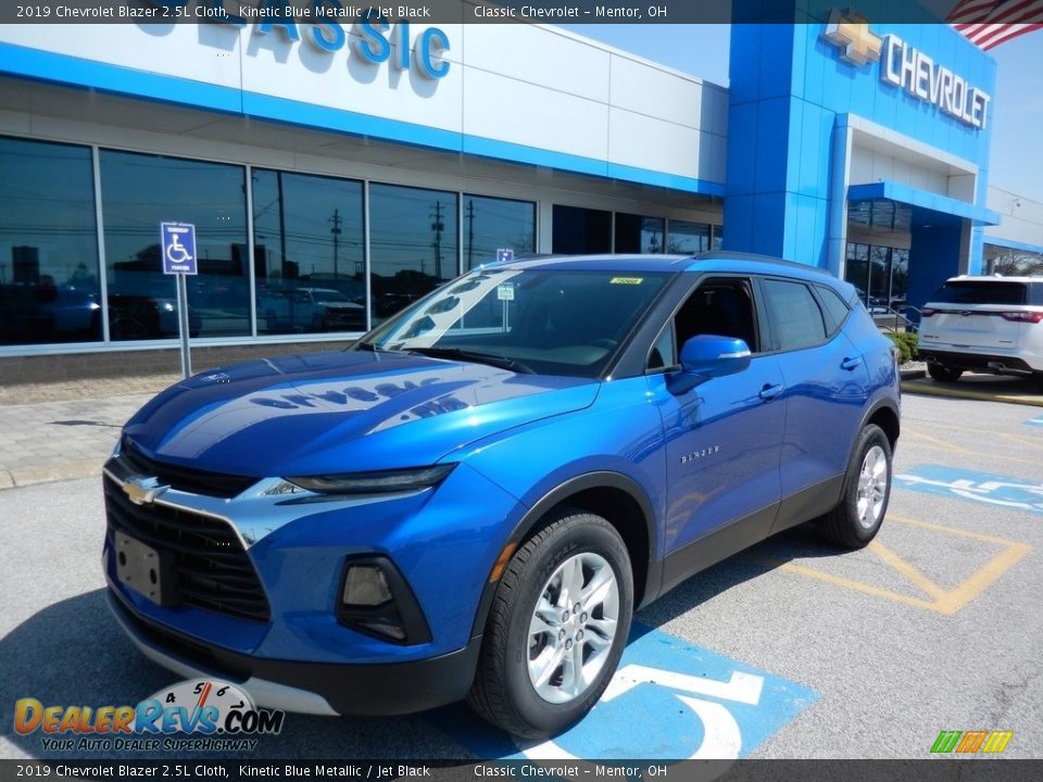 2019 Chevrolet Blazer 2.5L Cloth Kinetic Blue Metallic / Jet Black Photo #1