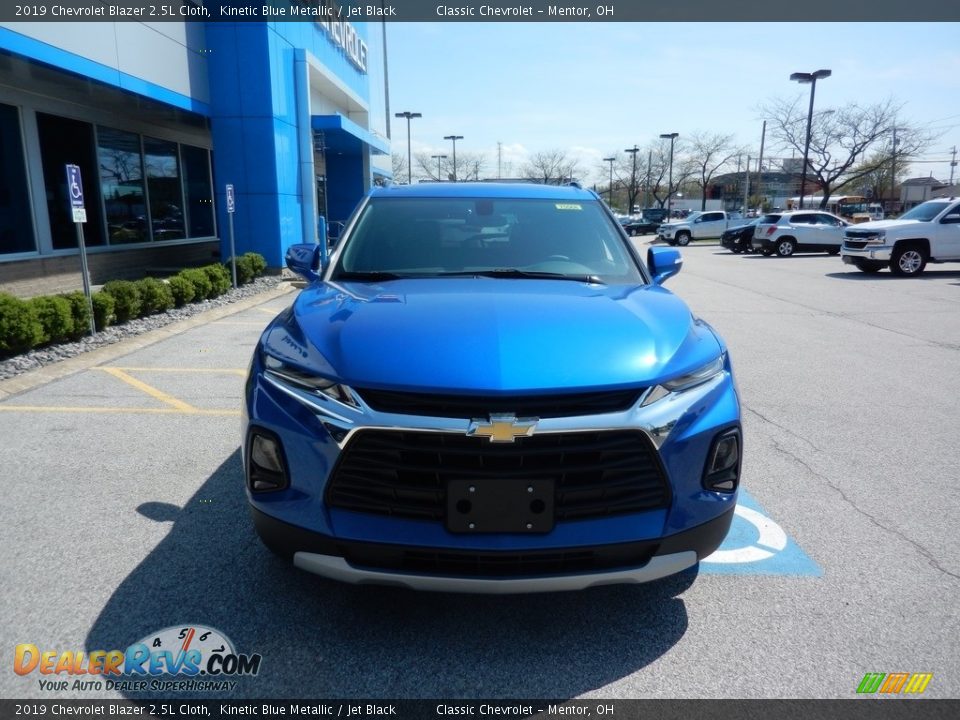 2019 Chevrolet Blazer 2.5L Cloth Kinetic Blue Metallic / Jet Black Photo #2