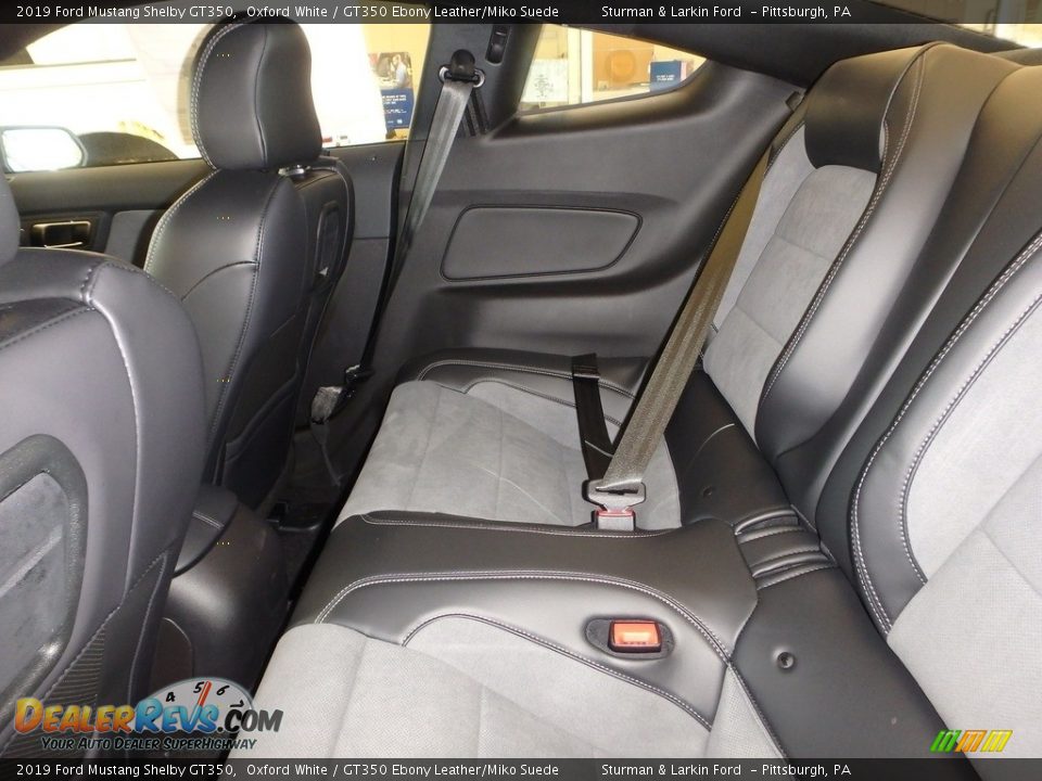Rear Seat of 2019 Ford Mustang Shelby GT350 Photo #12