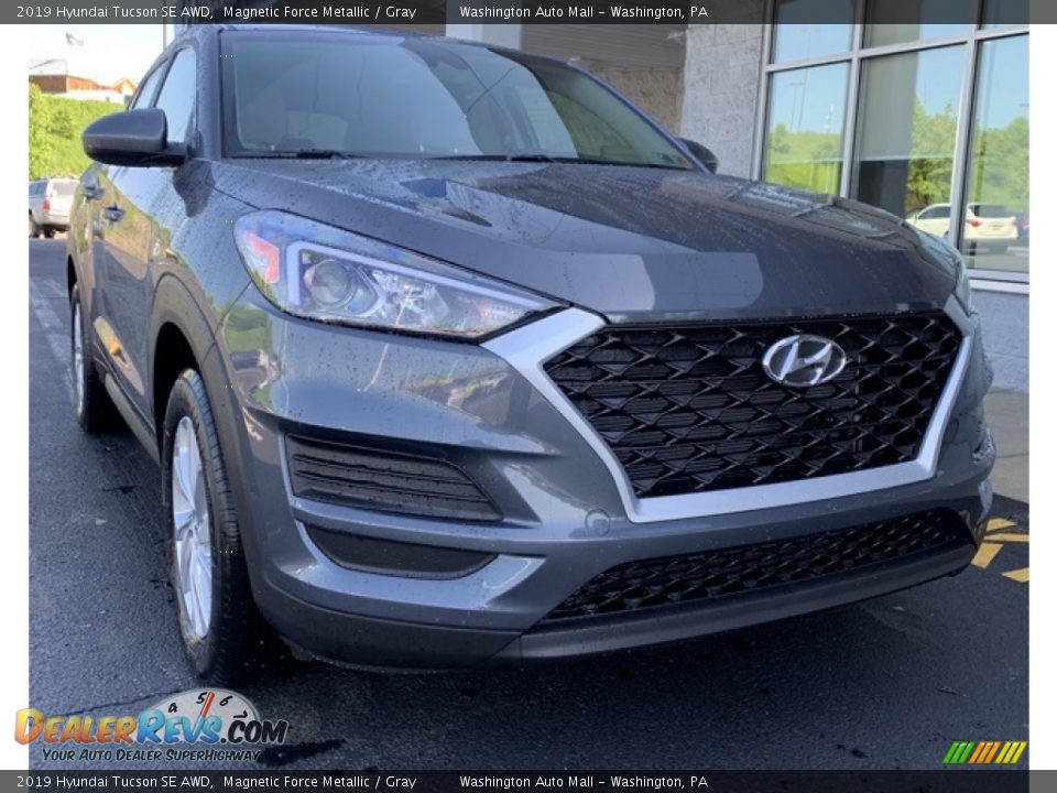 2019 Hyundai Tucson SE AWD Magnetic Force Metallic / Gray Photo #1
