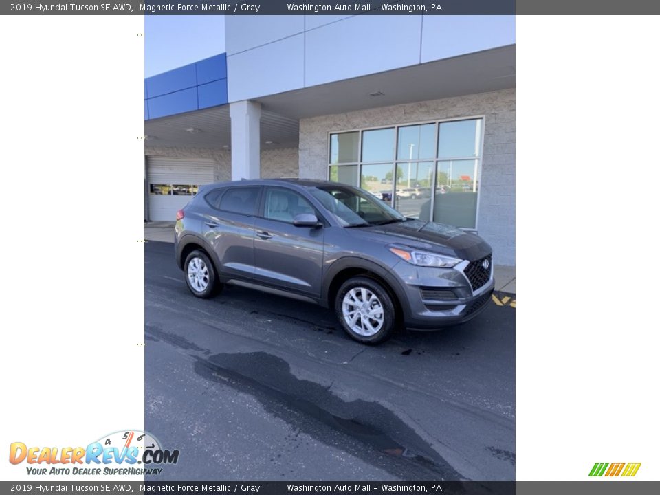 2019 Hyundai Tucson SE AWD Magnetic Force Metallic / Gray Photo #2