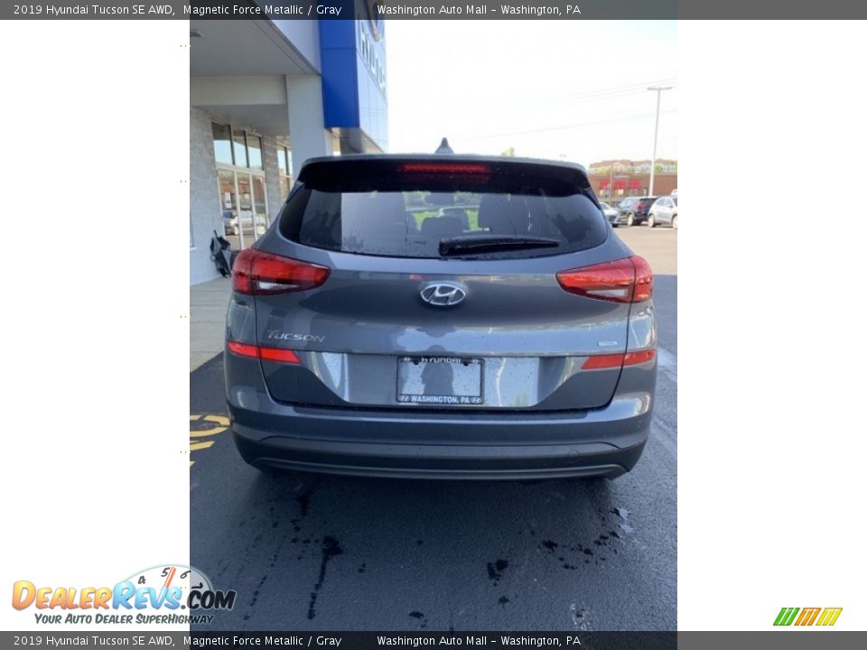 2019 Hyundai Tucson SE AWD Magnetic Force Metallic / Gray Photo #5