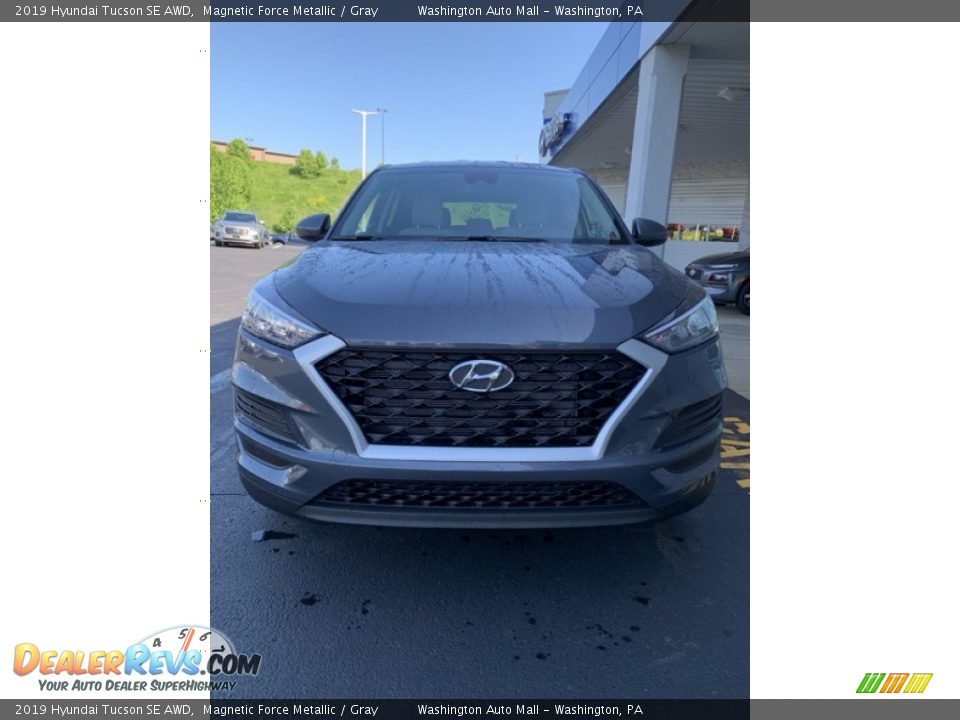 2019 Hyundai Tucson SE AWD Magnetic Force Metallic / Gray Photo #8