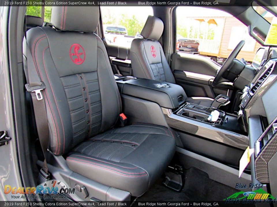 Black Interior - 2019 Ford F150 Shelby Cobra Edition SuperCrew 4x4 Photo #17
