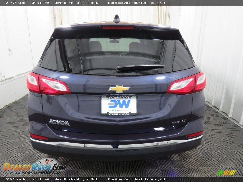 2019 Chevrolet Equinox LT AWD Storm Blue Metallic / Jet Black Photo #12
