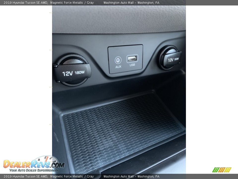 2019 Hyundai Tucson SE AWD Magnetic Force Metallic / Gray Photo #36
