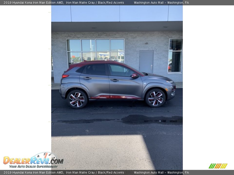 Iron Man Matte Gray 2019 Hyundai Kona Iron Man Edition AWD Photo #3