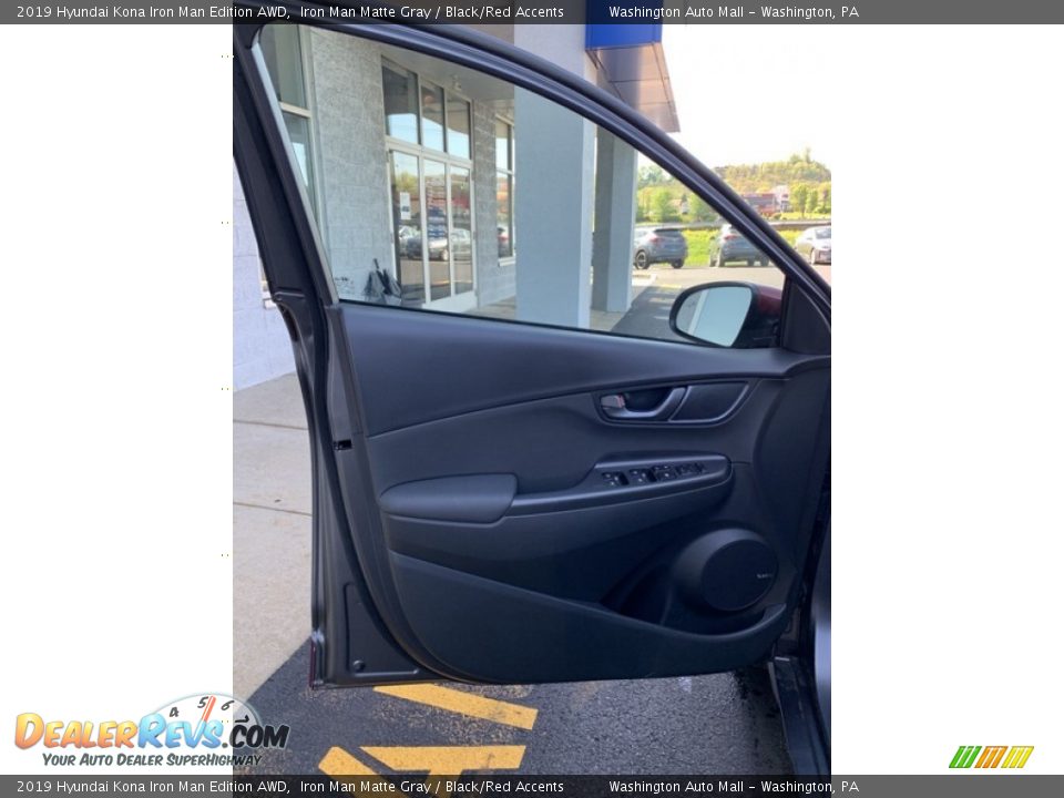2019 Hyundai Kona Iron Man Edition AWD Iron Man Matte Gray / Black/Red Accents Photo #9