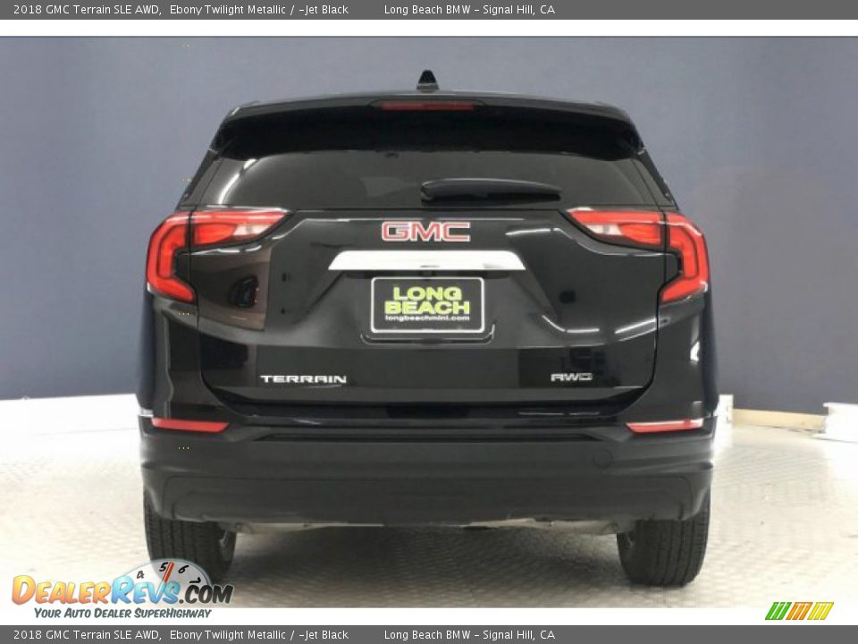 2018 GMC Terrain SLE AWD Ebony Twilight Metallic / ­Jet Black Photo #3