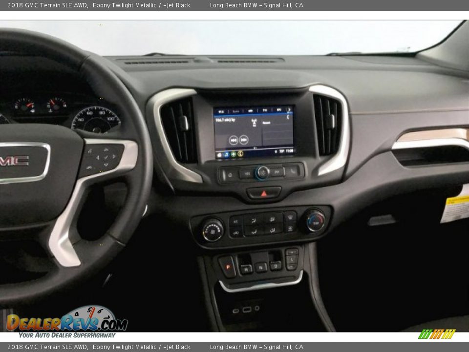 2018 GMC Terrain SLE AWD Ebony Twilight Metallic / ­Jet Black Photo #5