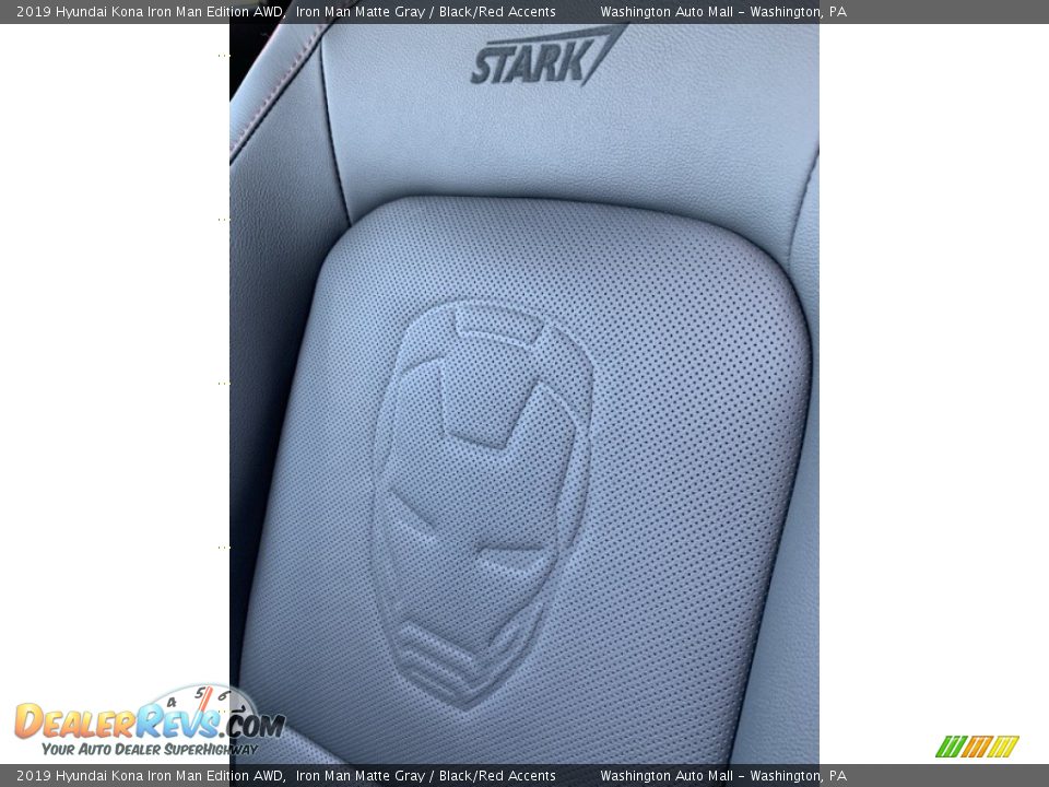 Front Seat of 2019 Hyundai Kona Iron Man Edition AWD Photo #15