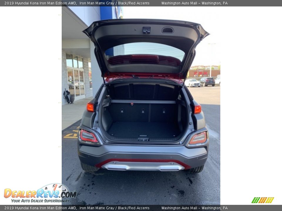 2019 Hyundai Kona Iron Man Edition AWD Iron Man Matte Gray / Black/Red Accents Photo #21