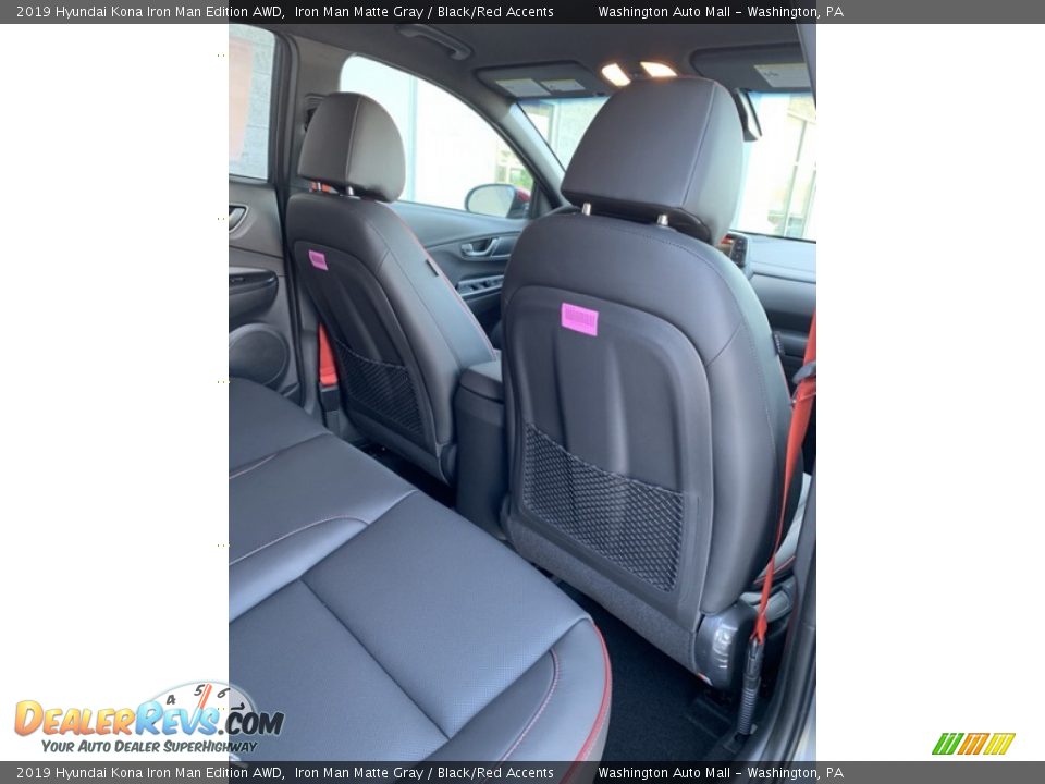 2019 Hyundai Kona Iron Man Edition AWD Iron Man Matte Gray / Black/Red Accents Photo #26