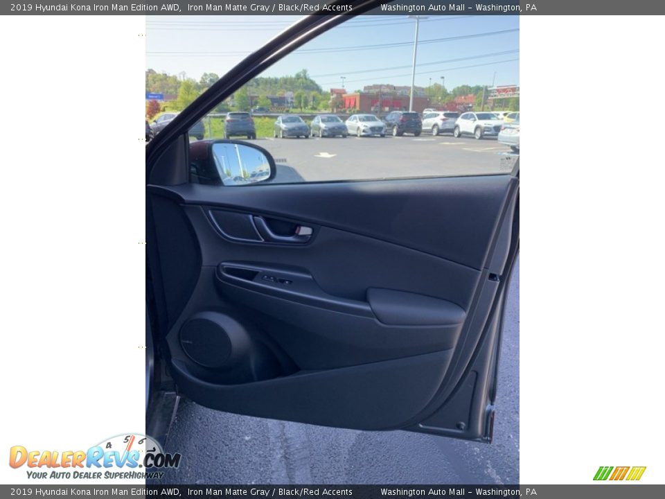 2019 Hyundai Kona Iron Man Edition AWD Iron Man Matte Gray / Black/Red Accents Photo #27