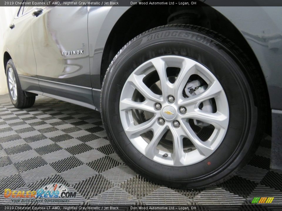 2019 Chevrolet Equinox LT AWD Nightfall Gray Metallic / Jet Black Photo #3