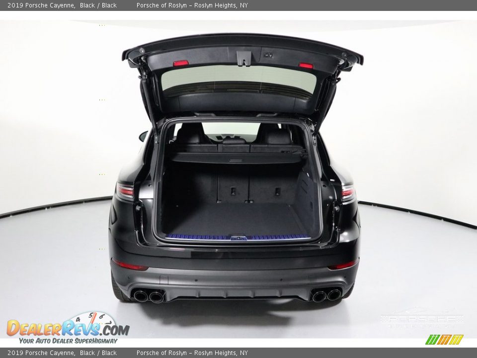 2019 Porsche Cayenne Black / Black Photo #7