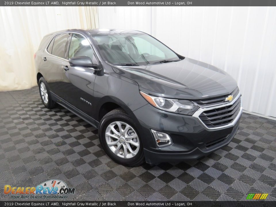 2019 Chevrolet Equinox LT AWD Nightfall Gray Metallic / Jet Black Photo #4