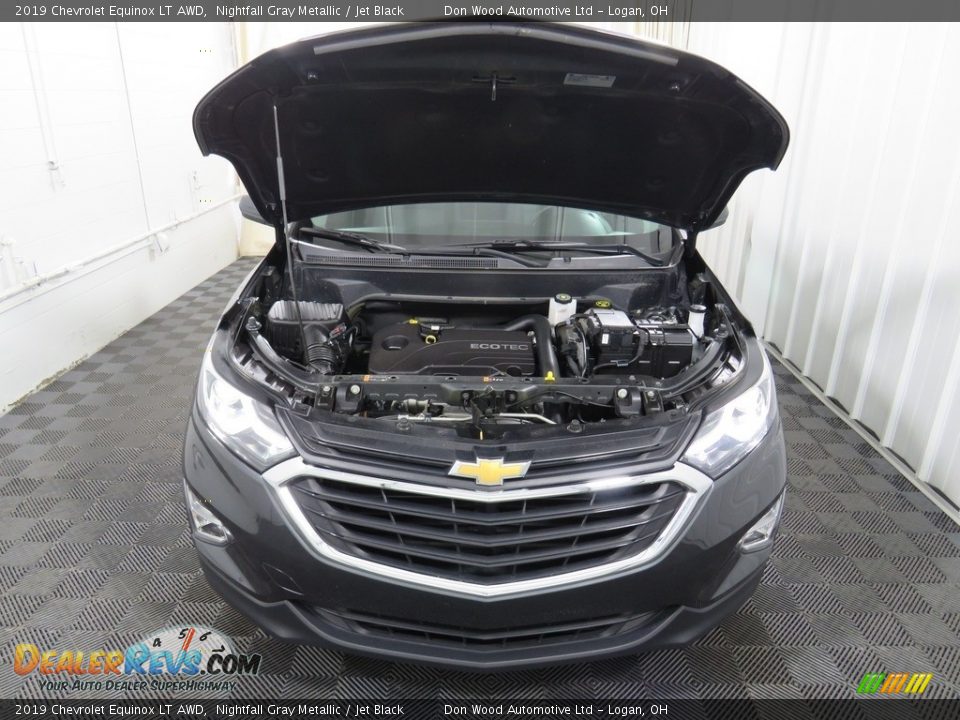 2019 Chevrolet Equinox LT AWD Nightfall Gray Metallic / Jet Black Photo #6