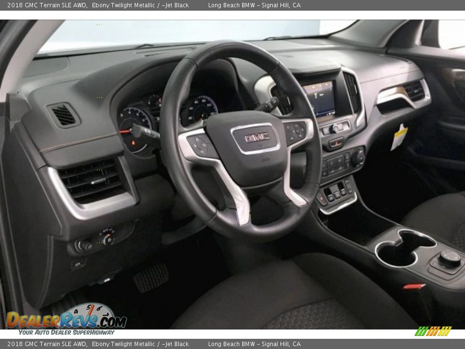 2018 GMC Terrain SLE AWD Ebony Twilight Metallic / ­Jet Black Photo #17