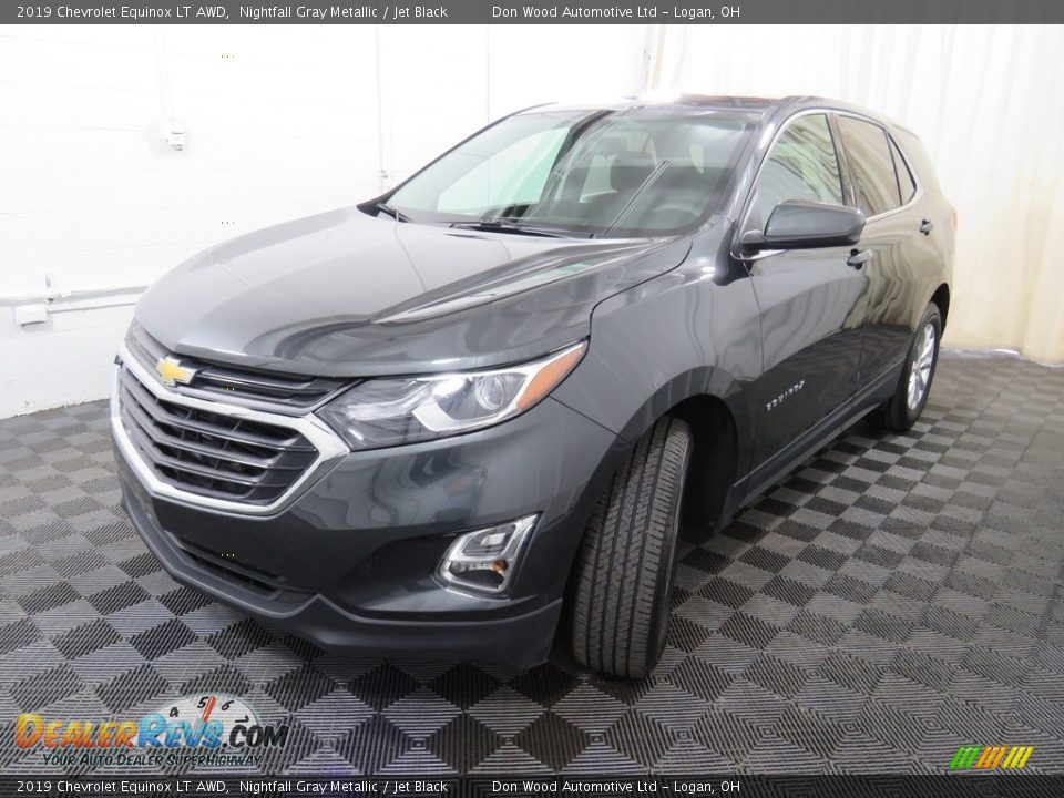 2019 Chevrolet Equinox LT AWD Nightfall Gray Metallic / Jet Black Photo #8