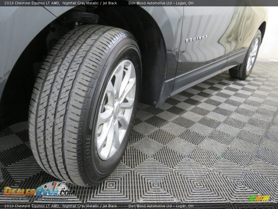 2019 Chevrolet Equinox LT AWD Nightfall Gray Metallic / Jet Black Photo #9