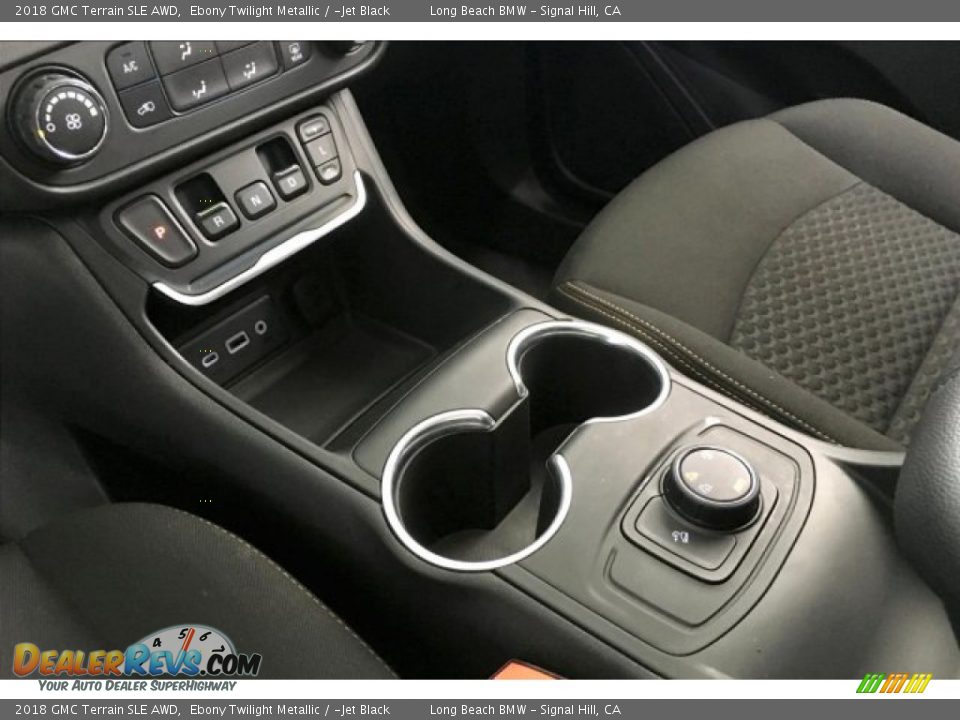 2018 GMC Terrain SLE AWD Ebony Twilight Metallic / ­Jet Black Photo #18