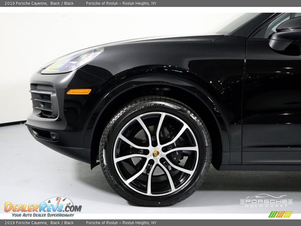 2019 Porsche Cayenne Black / Black Photo #11