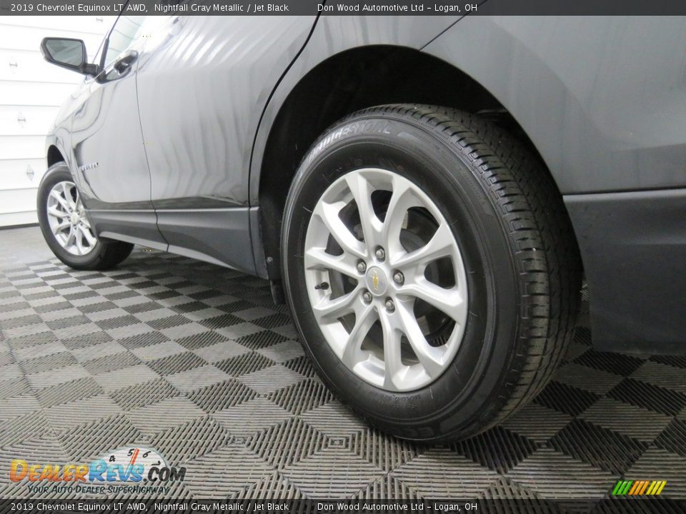 2019 Chevrolet Equinox LT AWD Nightfall Gray Metallic / Jet Black Photo #10