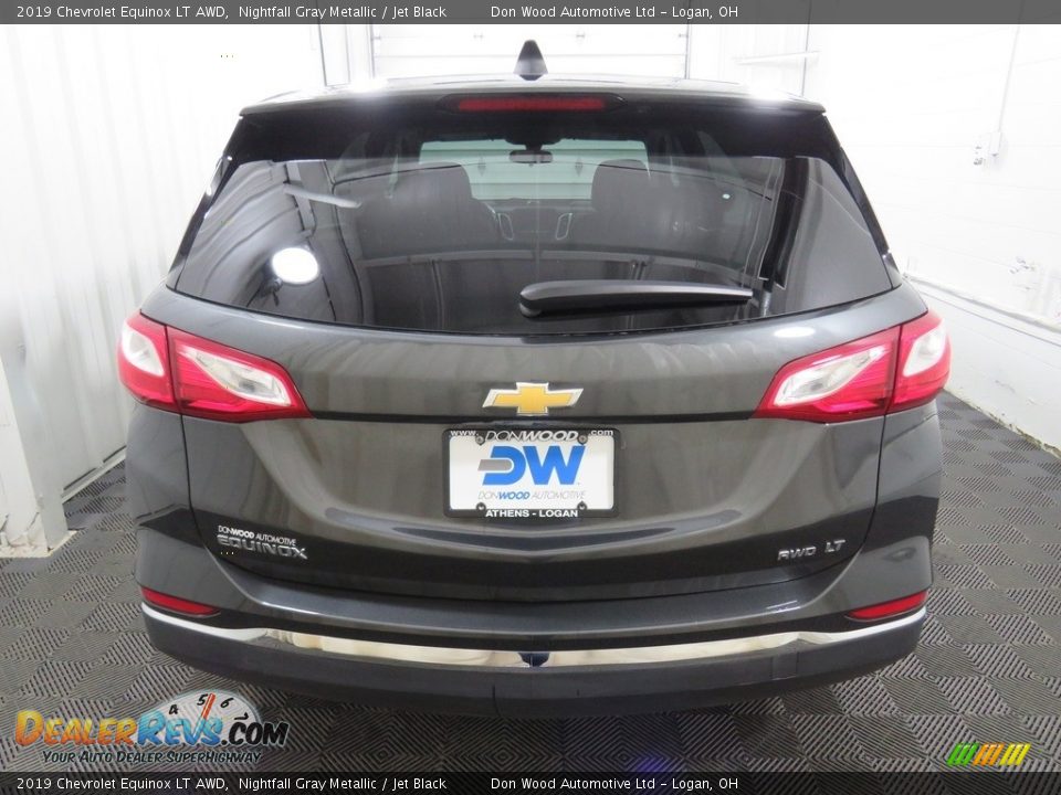 2019 Chevrolet Equinox LT AWD Nightfall Gray Metallic / Jet Black Photo #12
