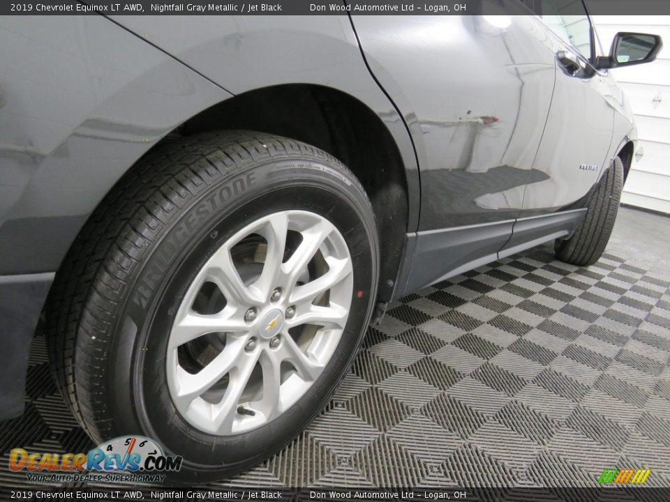 2019 Chevrolet Equinox LT AWD Nightfall Gray Metallic / Jet Black Photo #17