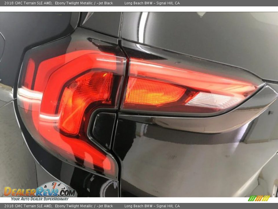 2018 GMC Terrain SLE AWD Ebony Twilight Metallic / ­Jet Black Photo #22