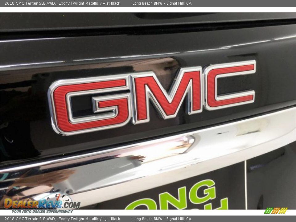 2018 GMC Terrain SLE AWD Ebony Twilight Metallic / ­Jet Black Photo #23