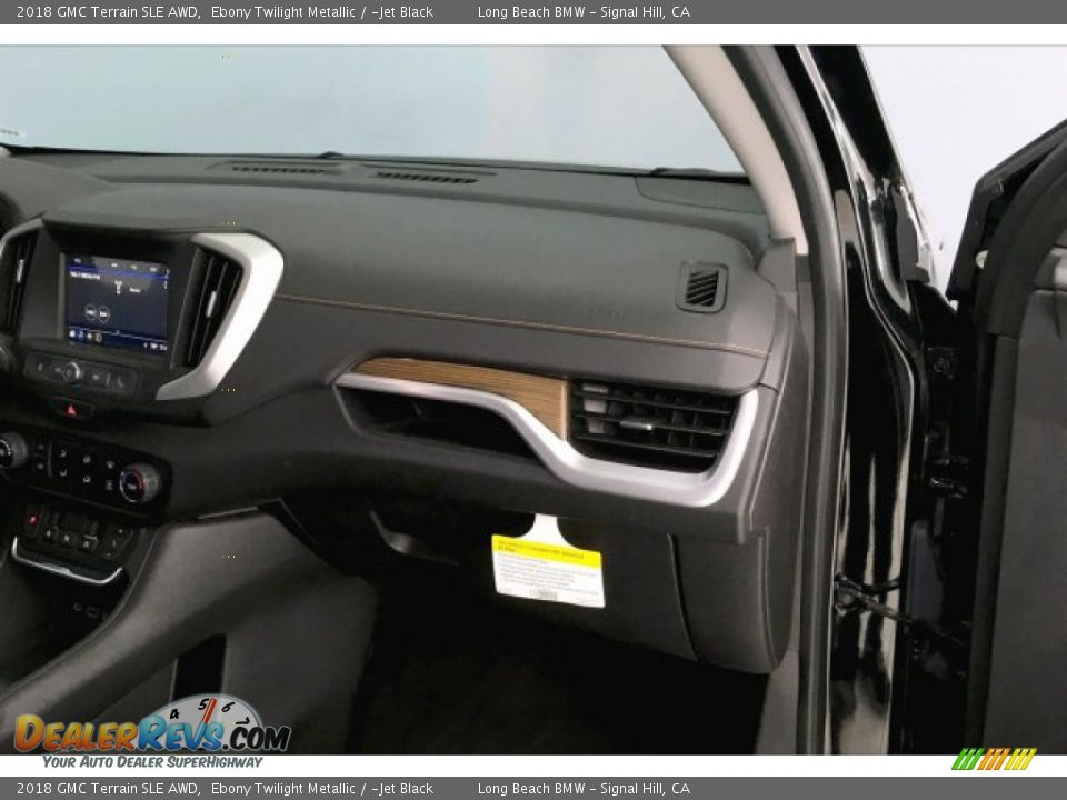 2018 GMC Terrain SLE AWD Ebony Twilight Metallic / ­Jet Black Photo #24