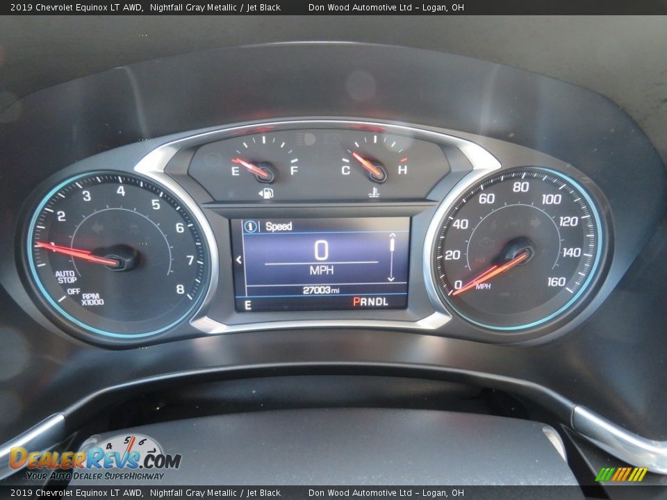 2019 Chevrolet Equinox LT AWD Nightfall Gray Metallic / Jet Black Photo #20