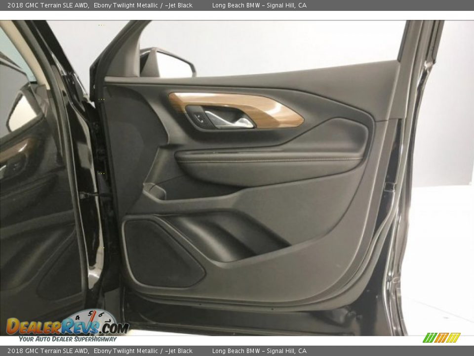2018 GMC Terrain SLE AWD Ebony Twilight Metallic / ­Jet Black Photo #25