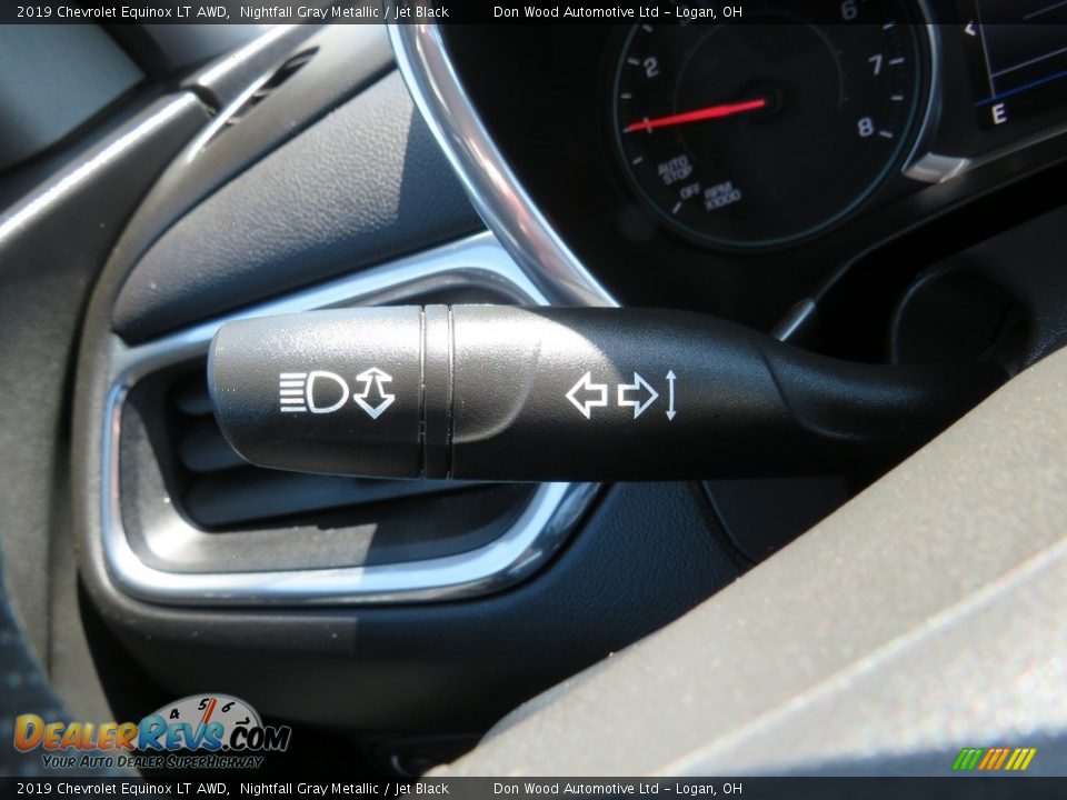 2019 Chevrolet Equinox LT AWD Nightfall Gray Metallic / Jet Black Photo #22