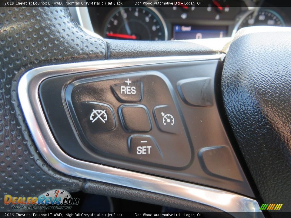 2019 Chevrolet Equinox LT AWD Nightfall Gray Metallic / Jet Black Photo #23