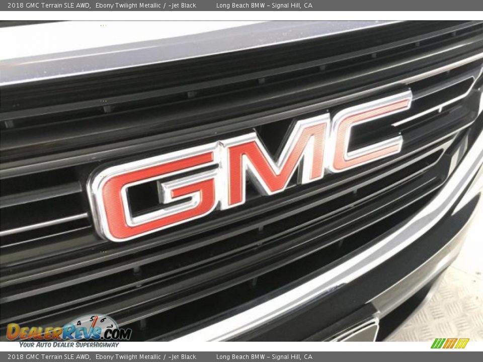 2018 GMC Terrain SLE AWD Ebony Twilight Metallic / ­Jet Black Photo #28